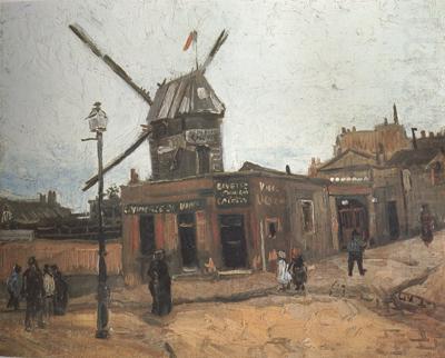 Vincent Van Gogh Le Moulin de la Galette (nn04) china oil painting image